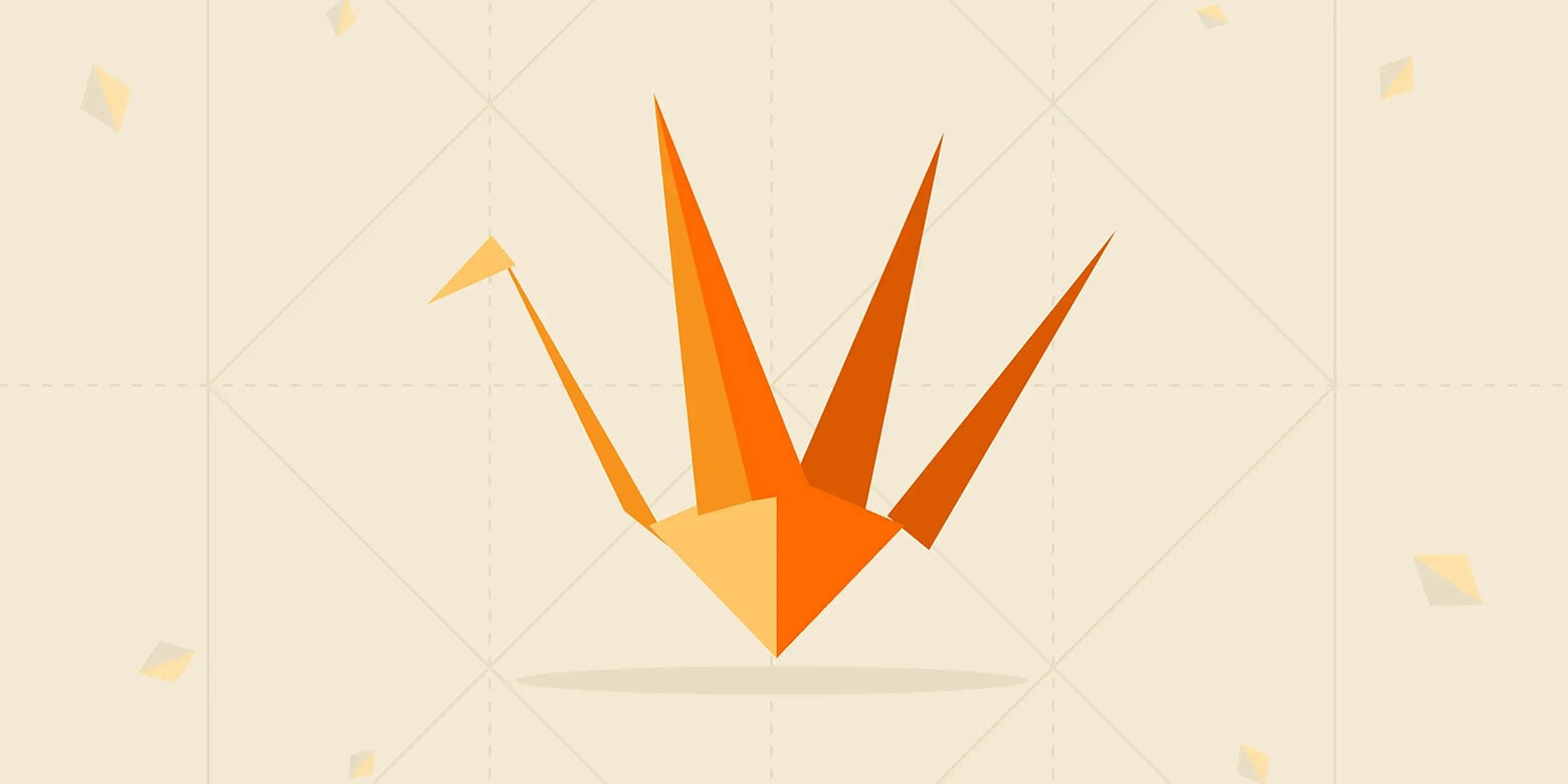 Piece of origami