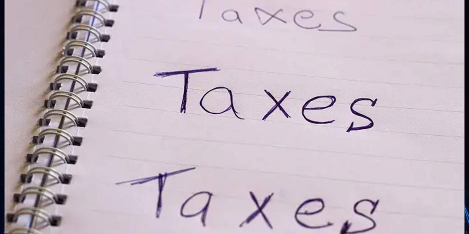 Sheet of paper with 